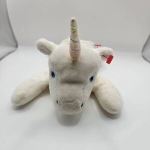 Ty Beanie Babies Mystic Unicorn White Plush Retired 1994 without tag